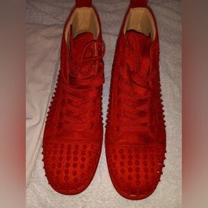 Christian Louboutin Spiked High-Top